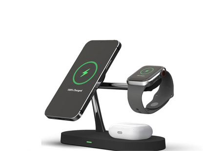 ⚡ 3-in-1 Wireless Charging Stand – The Ultimate Charging Solution!